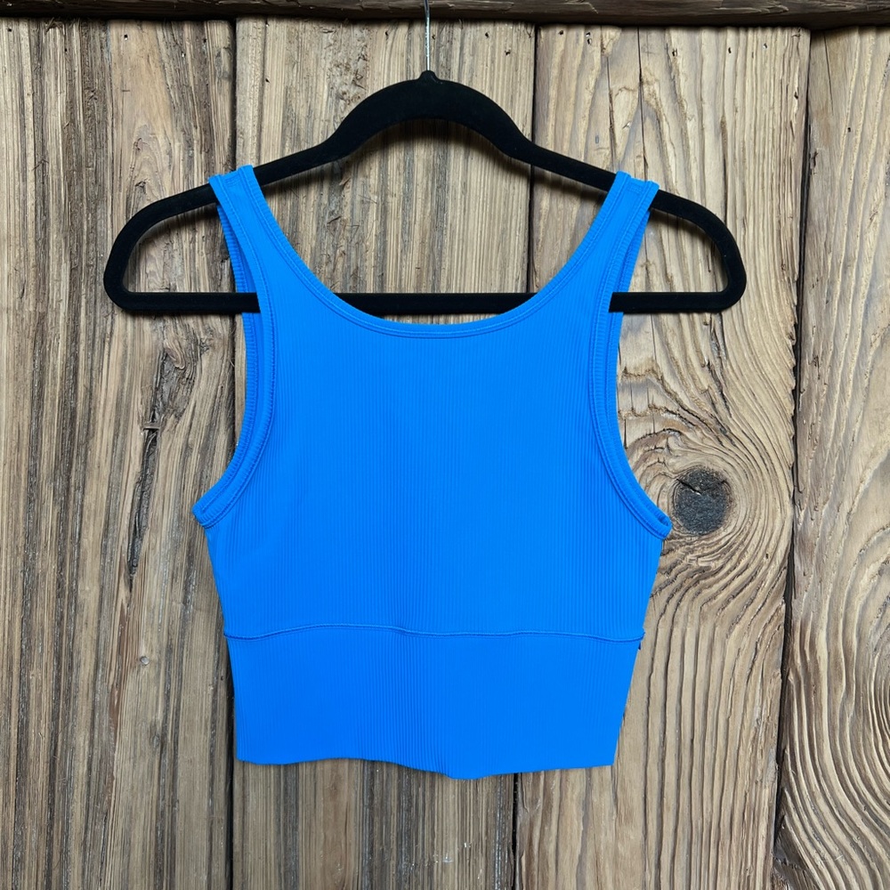 Lululemon Power Pivot Tank in Poolside